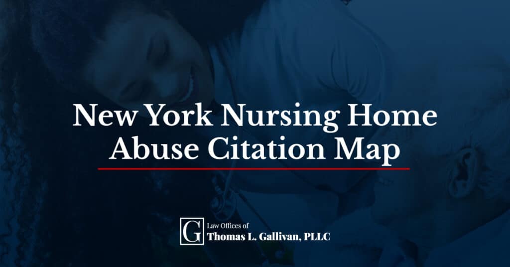 New York Nursing Home Abuse Citation Map