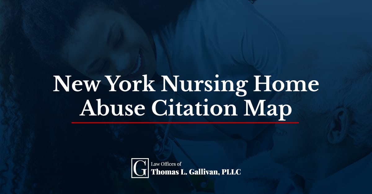 NY Nursing Home Complaint Map Thomas L. Gallivan