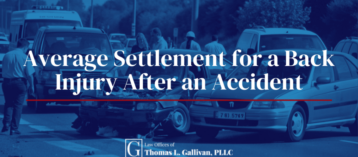 Average Back Injury Settlement After an Accident in New York
